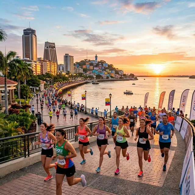 Carreras en Guayaquil 2026: running junto al río Guayas y la costa ecuatoriana