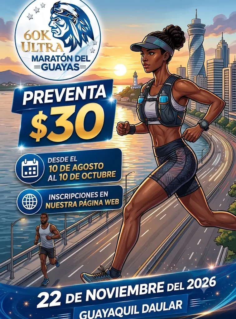 60K Ultramaratón del Guayas 2026