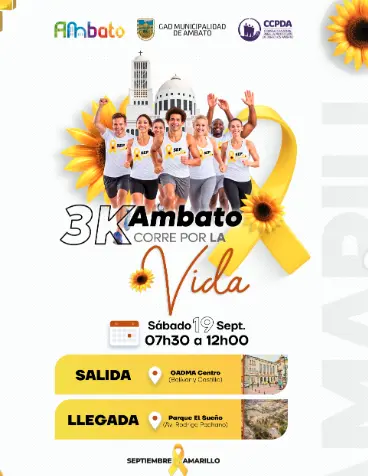 Ambato Corre por la Vida 3K