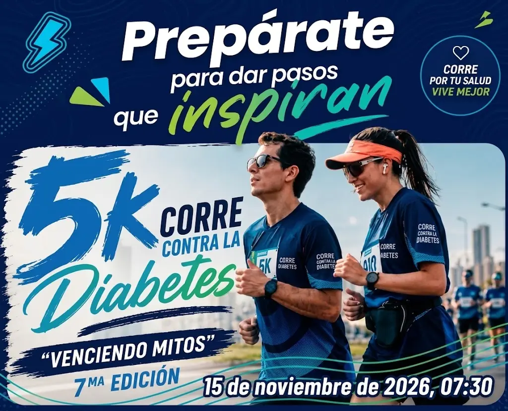 7ma Edición Carrera 5K Corre Contra la Diabetes Venciendo Mitos
