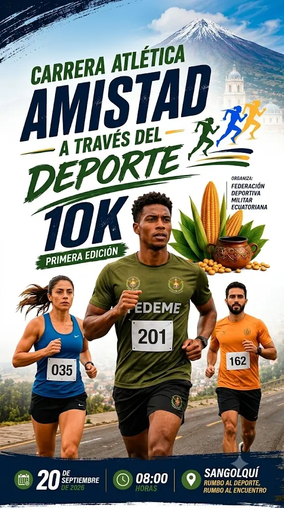 Carrera Atlética Amistad a Través del Deporte 10K