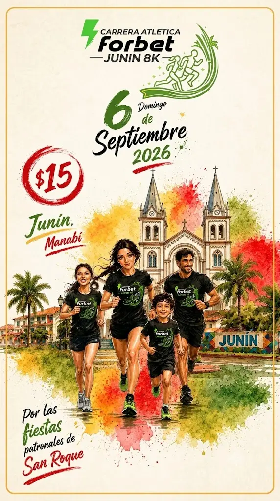 Carrera Atlética Forbet Junín 8K