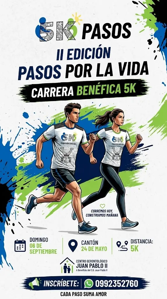 Carrera Benéfica Pasos por la Vida Segunda Edición