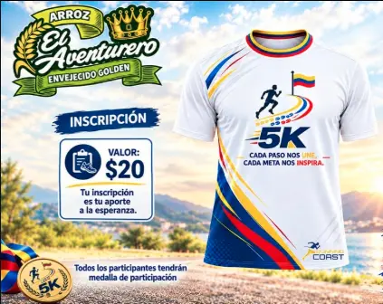 Carrera Solidaria 5K Cada Paso Nos Une Nobol