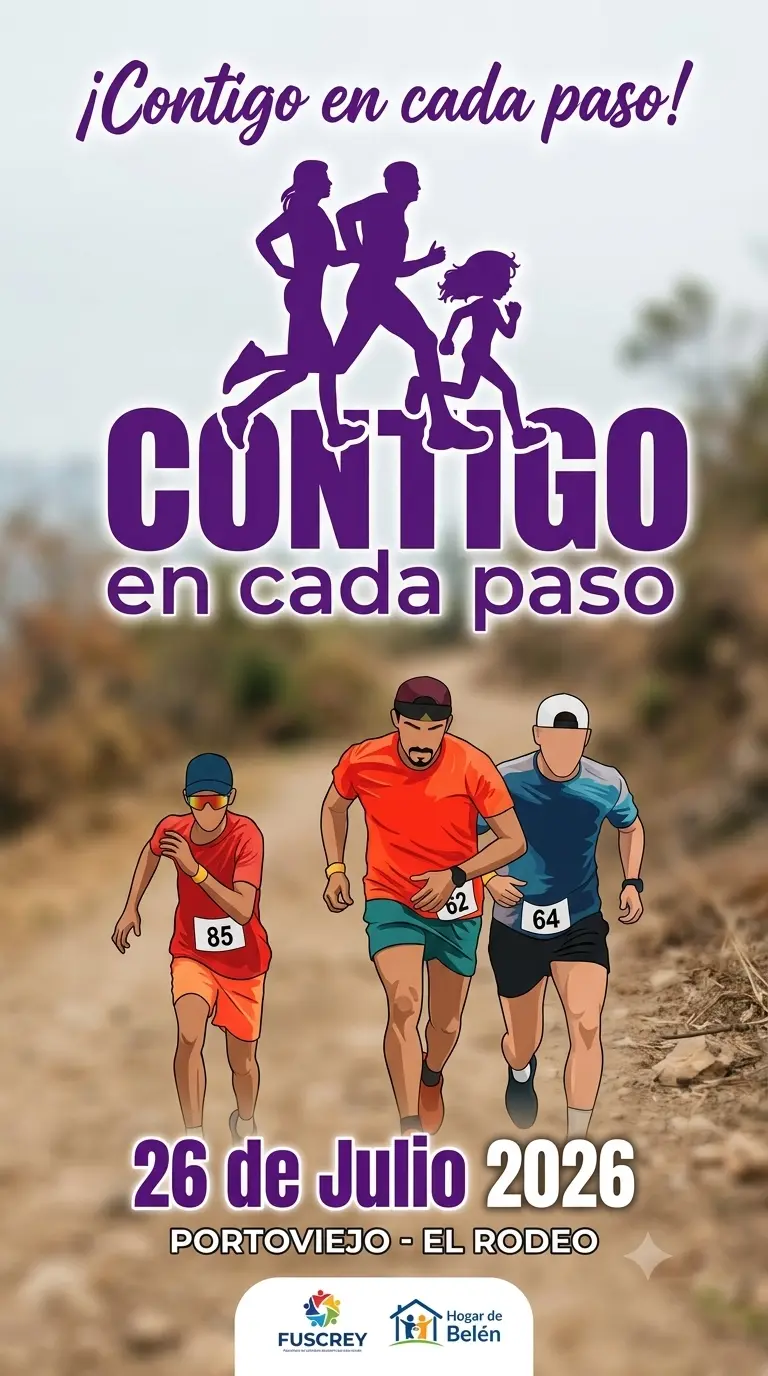 Carrera Solidaria Contigo en Cada Paso Portoviejo 2026