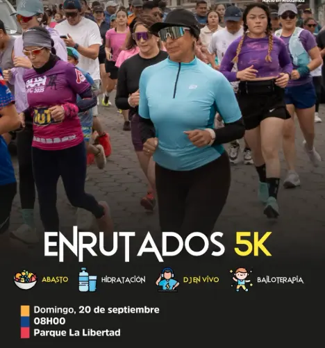 Carrera Enrutados 5K Riobamba