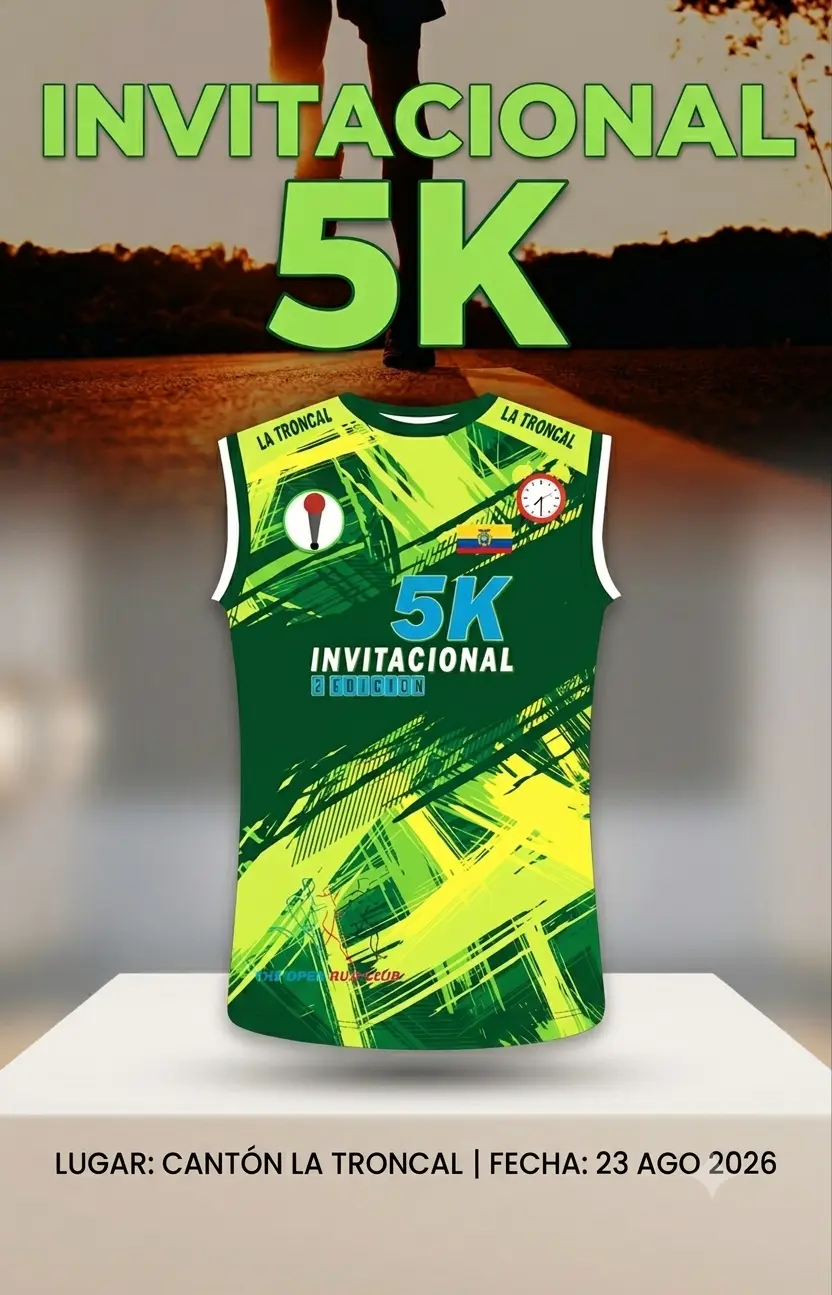 Carrera Invitacional 5K La Troncal 2da Edicion