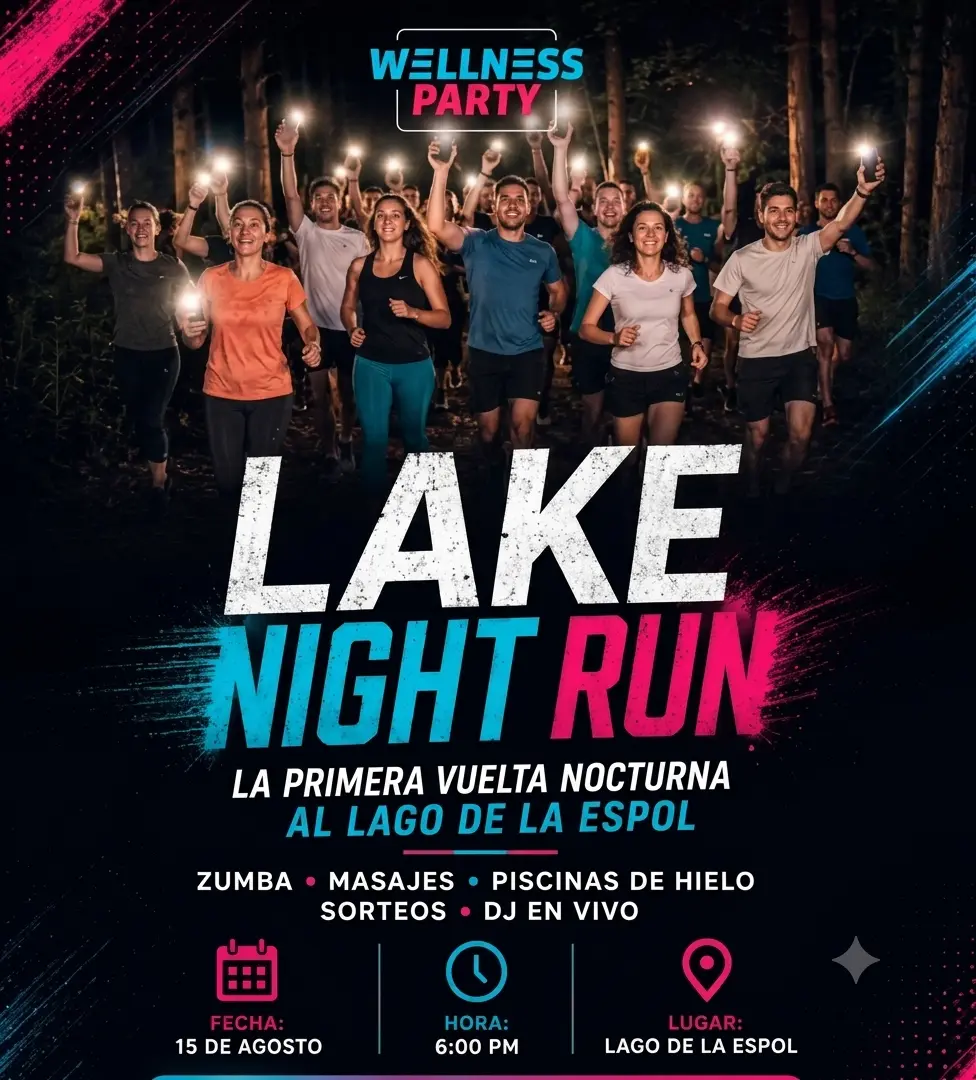 Wellness Party Running 5K y Lake Night Run