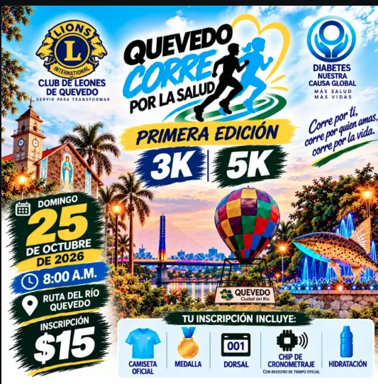 Quevedo Corre por la Salud Primera Edición