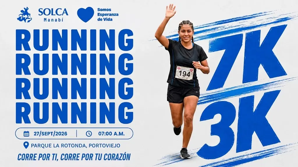 Carrera Running SOLCA Manabí - Portoviejo