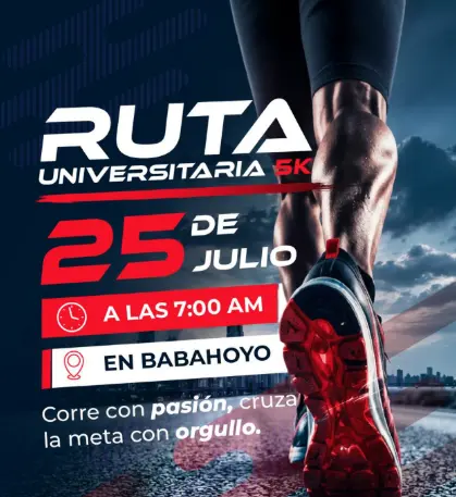 Carrera Ruta Universitaria 5K Babahoyo
