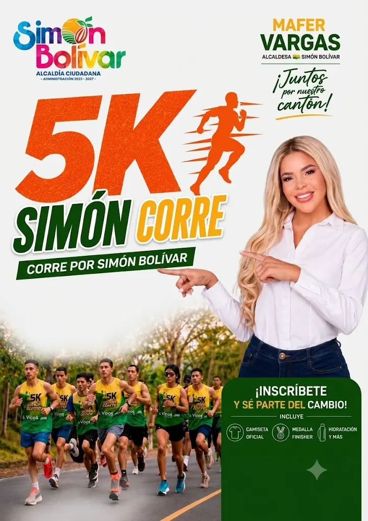 Carrera 5K Simón Corre 2026